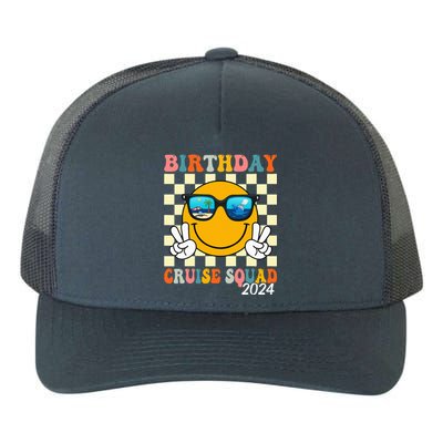 Birthday Cruise Squad 2024 Birthday Cruise Family Matching Yupoong Adult 5-Panel Trucker Hat