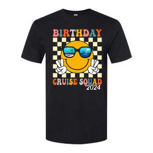 Birthday Cruise Squad 2024 Birthday Cruise Family Matching Softstyle CVC T-Shirt