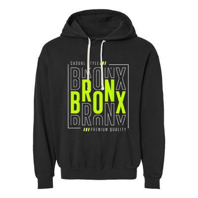 Bronx Casual Style Garment-Dyed Fleece Hoodie