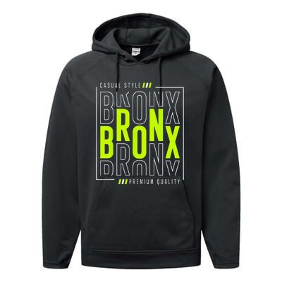 Bronx Casual Style Performance Fleece Hoodie