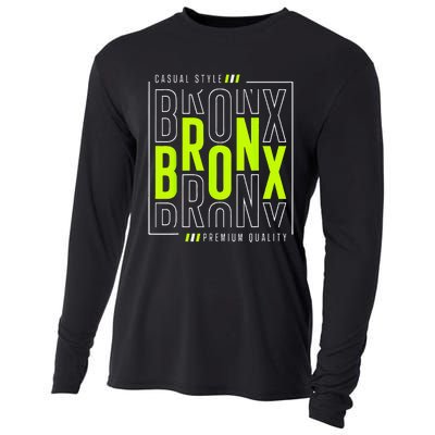 Bronx Casual Style Cooling Performance Long Sleeve Crew