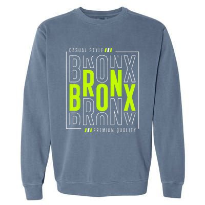 Bronx Casual Style Garment-Dyed Sweatshirt