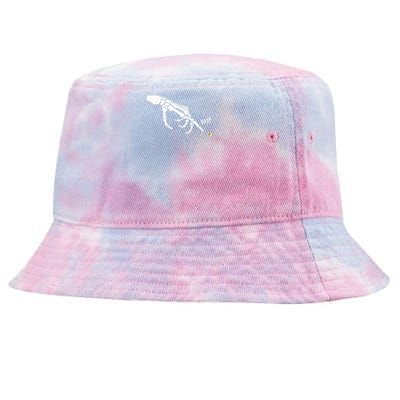 Black Cat Skeleton Hand Boop Cat Nose Tie-Dyed Bucket Hat