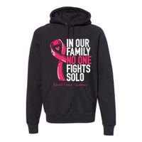 Breast Cancer Support Family Women Breast Cancer Awareness Premium Hoodie