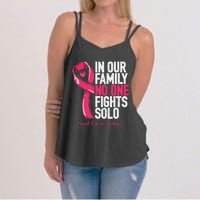 Breast Cancer Support Family Women Breast Cancer Awareness Women's Strappy Tank