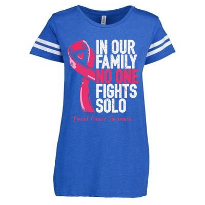 Breast Cancer Support Family Women Breast Cancer Awareness Enza Ladies Jersey Football T-Shirt