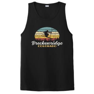 Breckenridge Colorado Skiing Retro Mountain Ski Vacation PosiCharge Competitor Tank