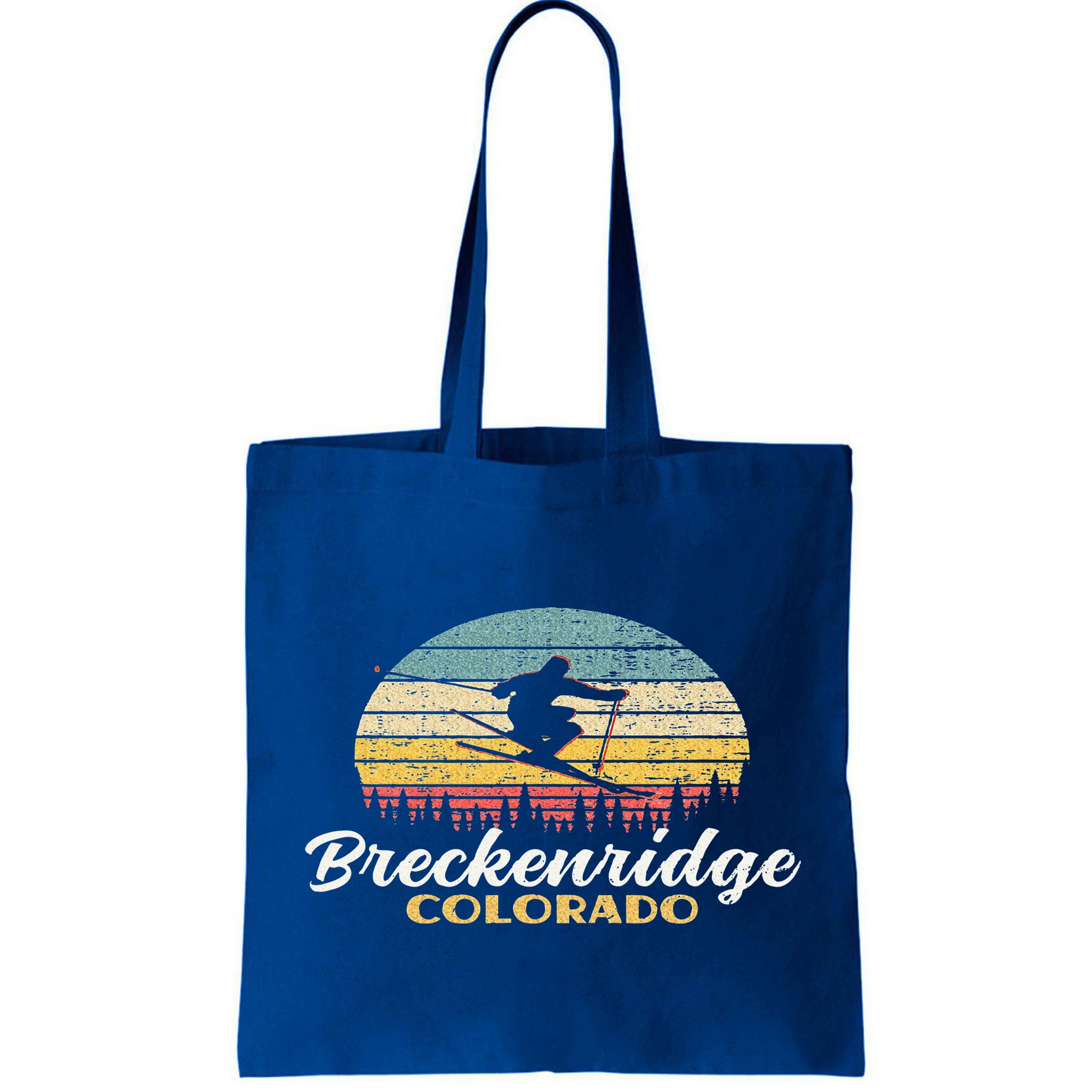 Breckenridge Colorado Skiing Retro Mountain Ski Vacation Bag