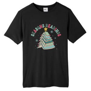 Bookish Christmas Seasons Readings Book Lover Holiday Season Tall Fusion ChromaSoft Performance T-Shirt