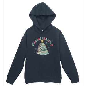 Bookish Christmas Seasons Readings Book Lover Holiday Season Urban Pullover Hoodie