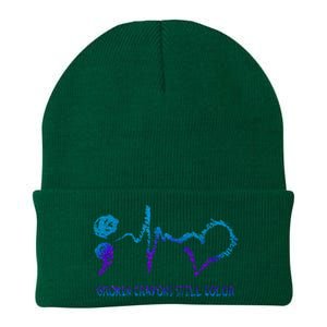 Broken Crayons Still Color Suicide Prevention Awareness Knit Cap Winter Beanie