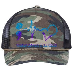 Broken Crayons Still Color Suicide Prevention Awareness Retro Rope Trucker Hat Cap