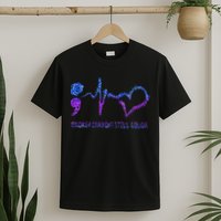 Broken Crayons Still Color Suicide Prevention Awareness T-Shirt
