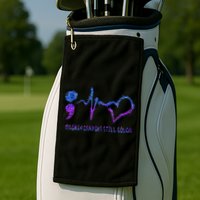 Broken Crayons Still Color Suicide Prevention Awareness Golf Towel