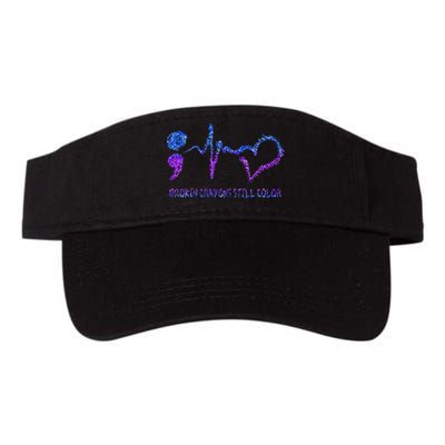 Broken Crayons Still Color Suicide Prevention Awareness Visor
