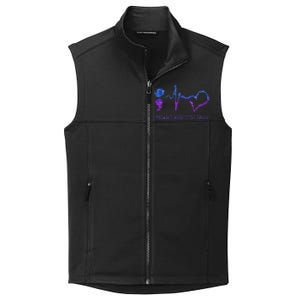 Broken Crayons Still Color Suicide Prevention Awareness Collective Smooth Fleece Vest