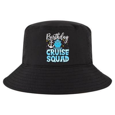 Birthday Cruise Squad Cruising Vacation Funny Crew Cool Comfort Performance Bucket Hat