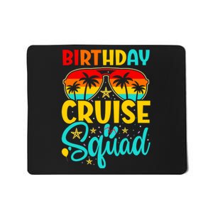 Birthday Cruise Squad Cruising Vacation Funny Crew Mousepad