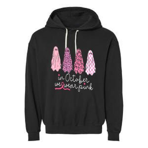 Breast Cancer Support Squad Garment-Dyed Fleece Hoodie