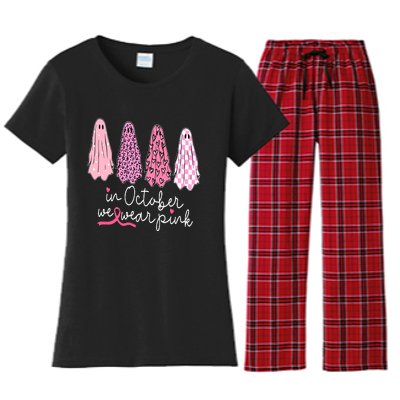 Breast Cancer Support Squad Women's Flannel Pajama Set