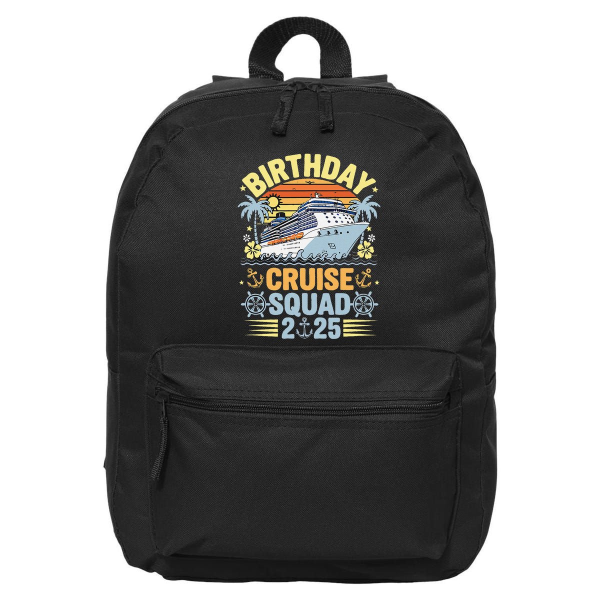 Birthday Cruise Squad 2025 Family Cruise Vacation Birthday 16 in Basic Backpack