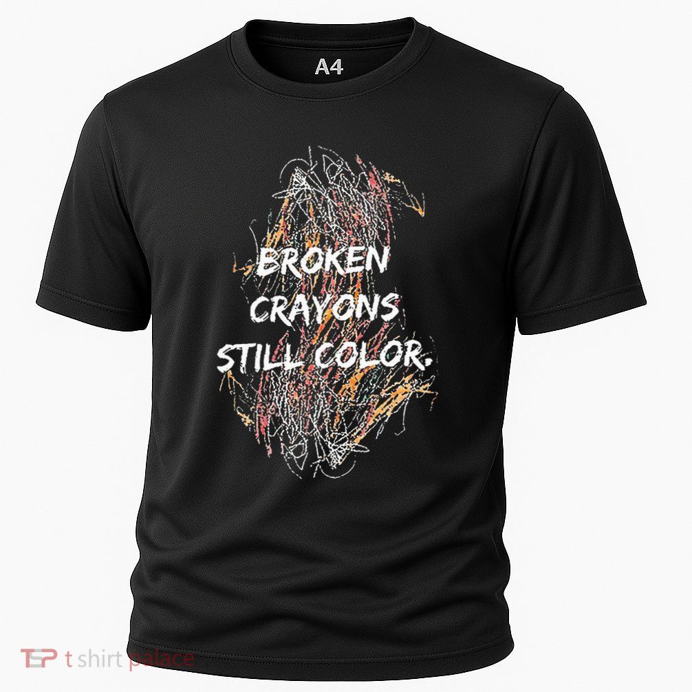 Broken Crayons Still Color Cooling Performance Crew T-Shirt