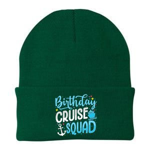 Birthday Cruise Squad Cruising Vacation Funny Crew Knit Cap Winter Beanie