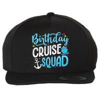 Birthday Cruise Squad Cruising Vacation Funny Crew Wool Snapback Cap