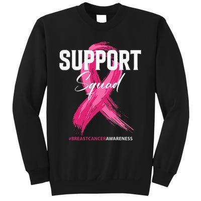 Breast Cancer Support Squad Breast Cancer Awareness Sweatshirt