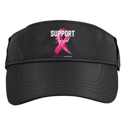 Breast Cancer Support Squad Breast Cancer Awareness Adult Drive Performance Visor