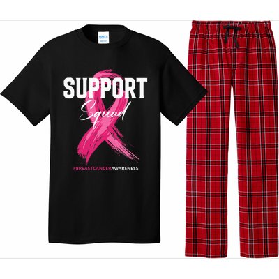 Breast Cancer Support Squad Breast Cancer Awareness Pajama Set