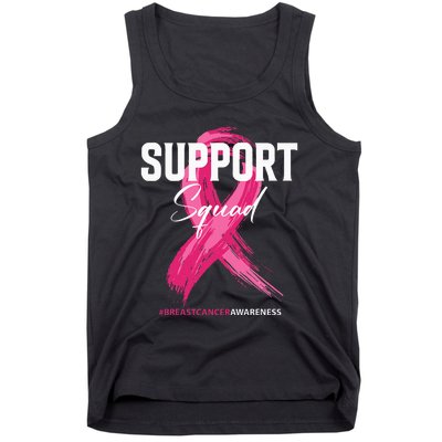 Breast Cancer Support Squad Breast Cancer Awareness Tank Top