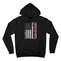 Breast Cancer s American Flag Breast Cancer Awareness Hoodie