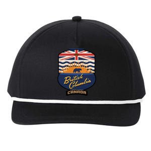 British Columbia Souvenir Snapback Five-Panel Rope Hat