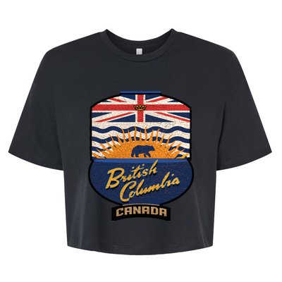 British Columbia Souvenir Bella+Canvas Jersey Crop Tee