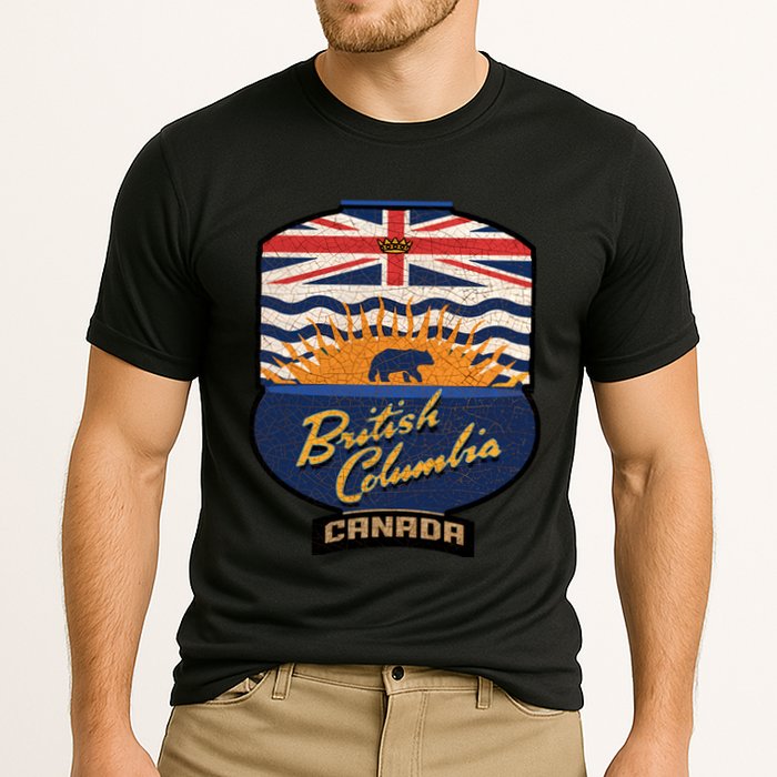 British Columbia Souvenir Cooling Performance Crew T-Shirt