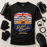 British Columbia Souvenir Cooling Performance Crew T-Shirt