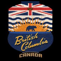 British Columbia Souvenir Cooling Performance Crew T-Shirt