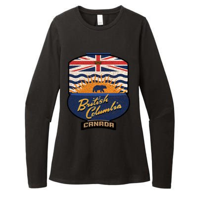 British Columbia Souvenir Womens CVC Long Sleeve Shirt