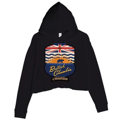 British Columbia Souvenir Crop Fleece Hoodie