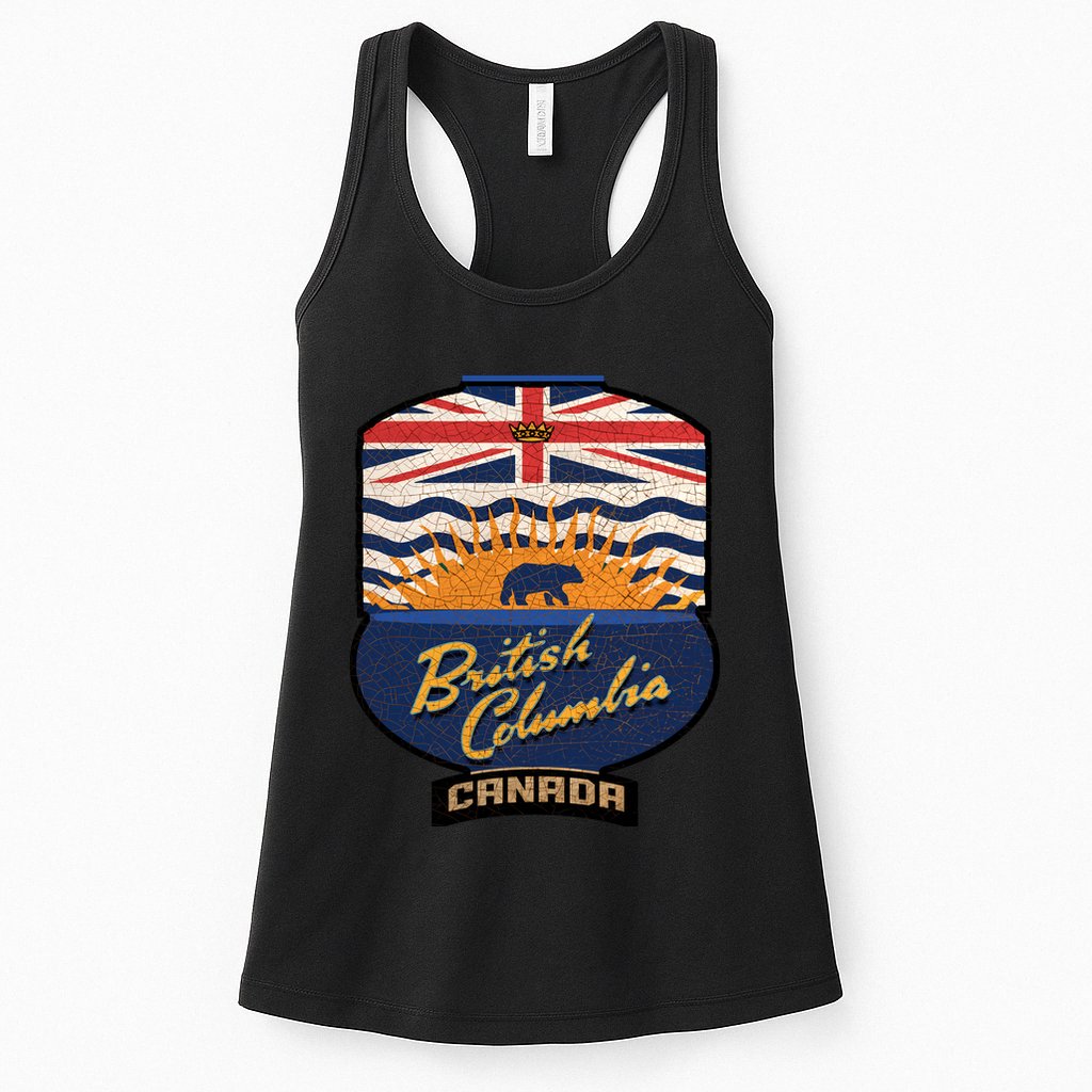 British Columbia Souvenir Womens Tank Top