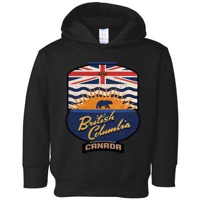 British Columbia Souvenir Toddler Hoodie