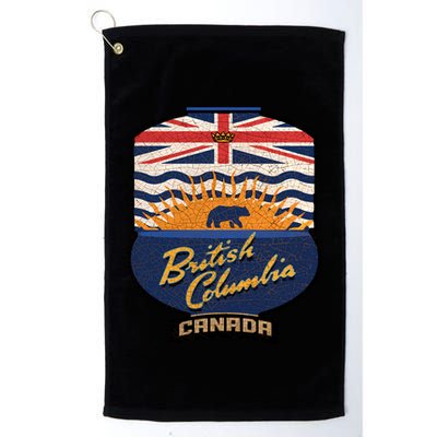 British Columbia Souvenir Golf Towel