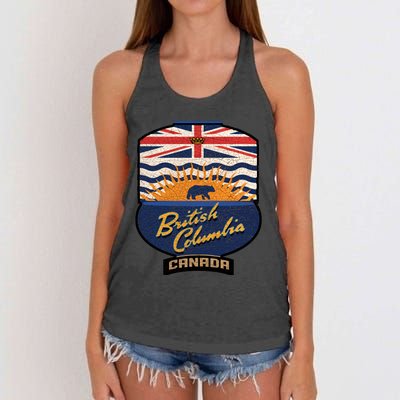 British Columbia Souvenir Women's Knotted Racerback Tank