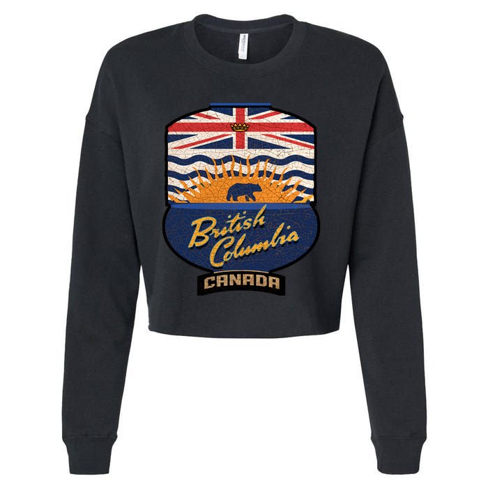 British Columbia Souvenir Cropped Pullover Crew