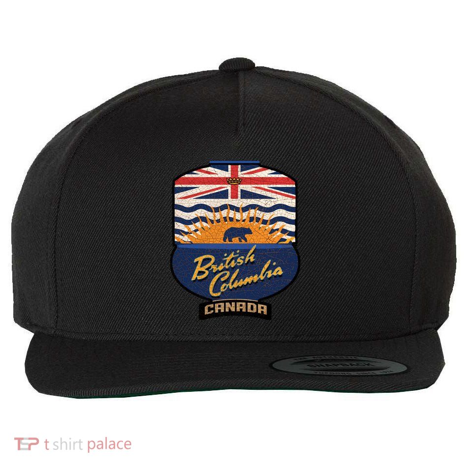 British Columbia Souvenir Wool Snapback Cap