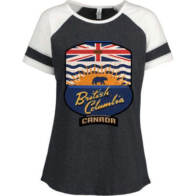 British Columbia Souvenir Enza Ladies Jersey Colorblock Tee