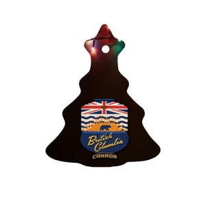 British Columbia Souvenir Ceramic Tree Ornament