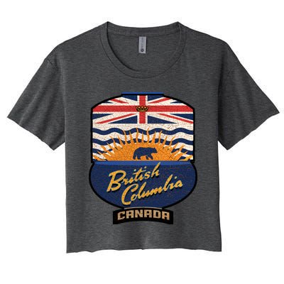 British Columbia Souvenir Women's Crop Top Tee