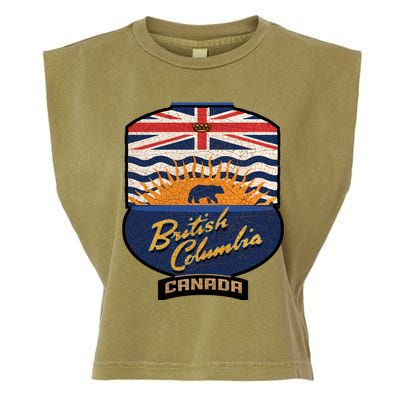 British Columbia Souvenir Garment-Dyed Women's Muscle Tee